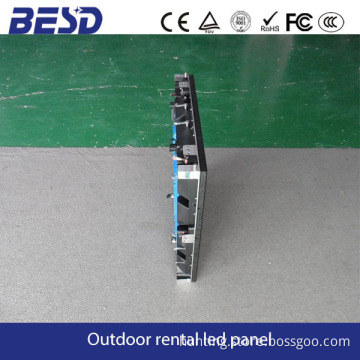 Easy install double sides outdoor RGB HD Pixel 10 mm video function led display led cabinet